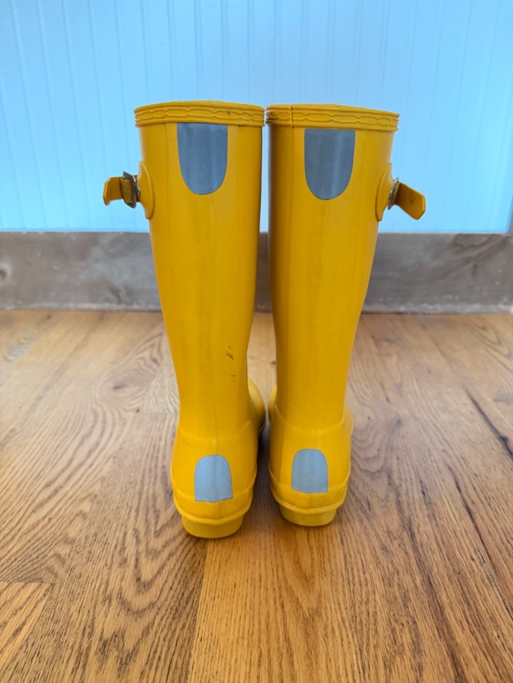 Hunter Original Kids' Classic Rain Boot in Yellow (Little Kid/Big Kid Size US 1) - Picture 9 of 11